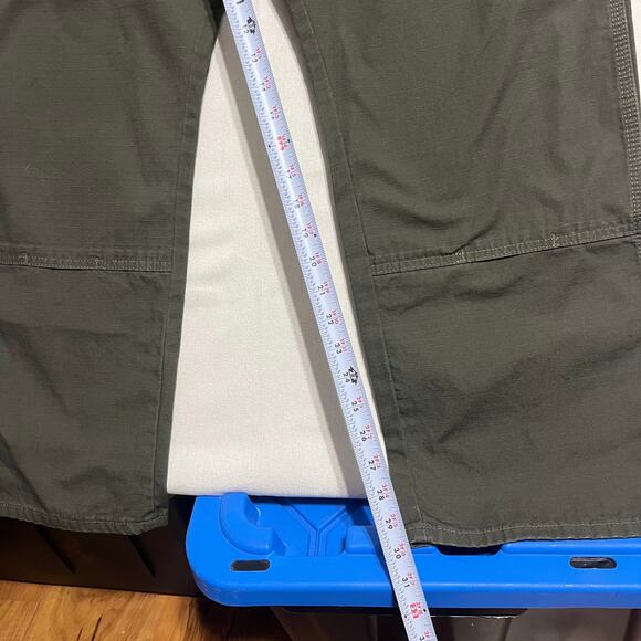 Wrangler Riggs Workwear Ranger Cargo Pants Ripstop Double Knee Green - Size 40 - Picture 4 of 7